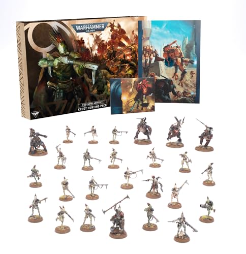 Warhammer 40k T Au Empire: Kroot Hunting Pack Army Set (10th)