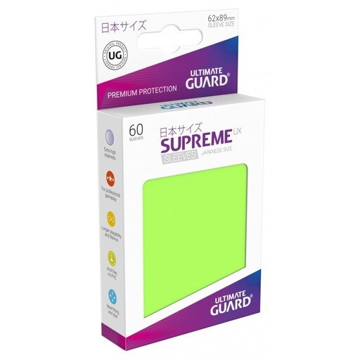 Ultimate Guard: [Supreme UX] Light Green (Japanese Sleeves)