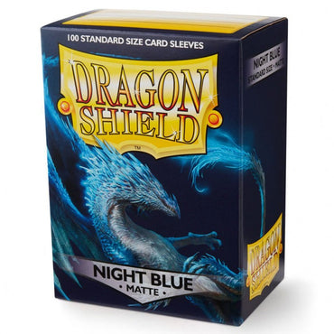 Dragon Shield Matte - Night Blue 100 Sleeves