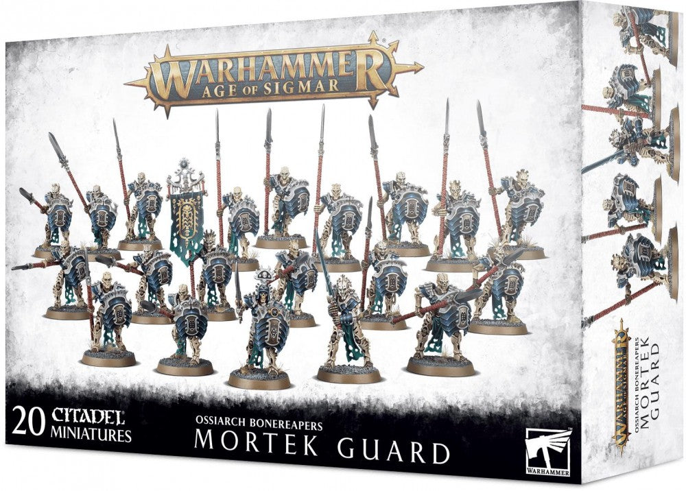 Age of Sigmar Ossiarch Bonereapers Mortek Guard