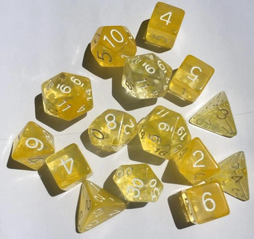 R4I Dice: Diffusion - Honey Lemon W/ White