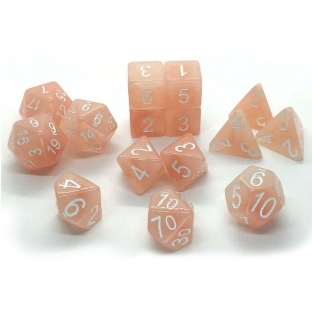 Role 4 Initiative R4I50603-FB Pixie Wings Dice - Set of 15