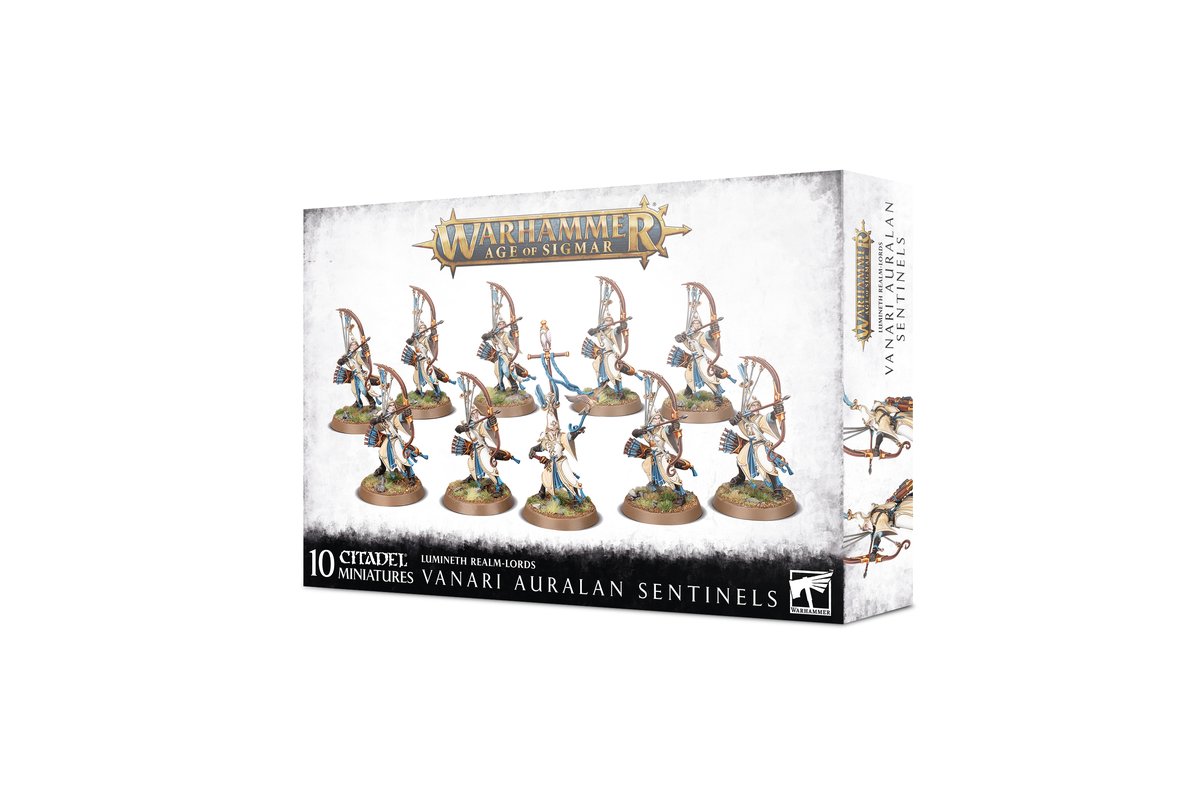 Age of Sigmar Lumineth Realm-Lords Vanari Auralan Sentinels