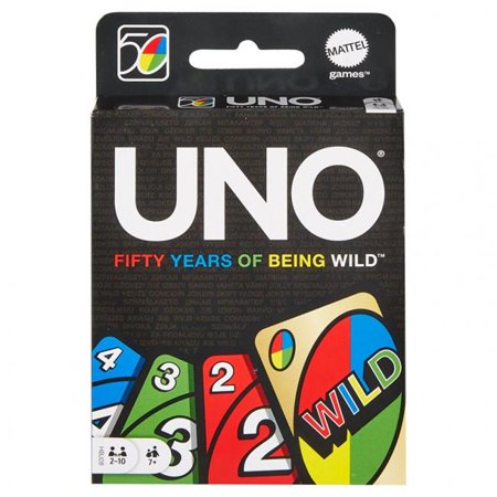 Uno 50th Anniversary Edition Card Game