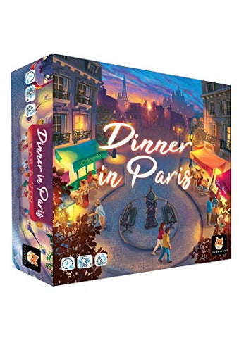 Dinner in Paris Board Game