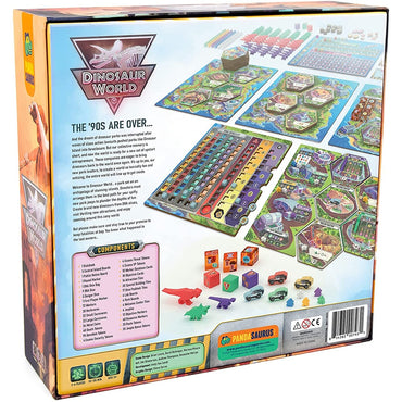 Dinosaur World - Pandasaurus Games Strategy Board Game Ages 14+ 2-4 Players 60-120 Min