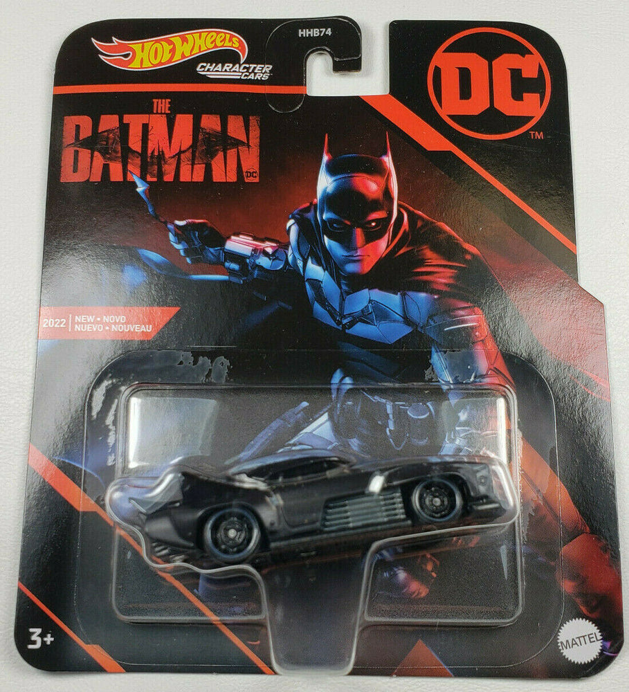 DC Comics Batman (2021) Character Cars 2022 Hot Wheels Toy Car