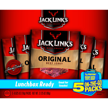 Jack Link's Protein on-the-Go Original Beef Jerky - 3.125oz