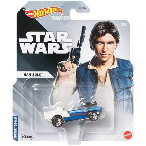 Hot Wheels Star Wars Character Cars 1:64 Metal Vehicle Han Solo