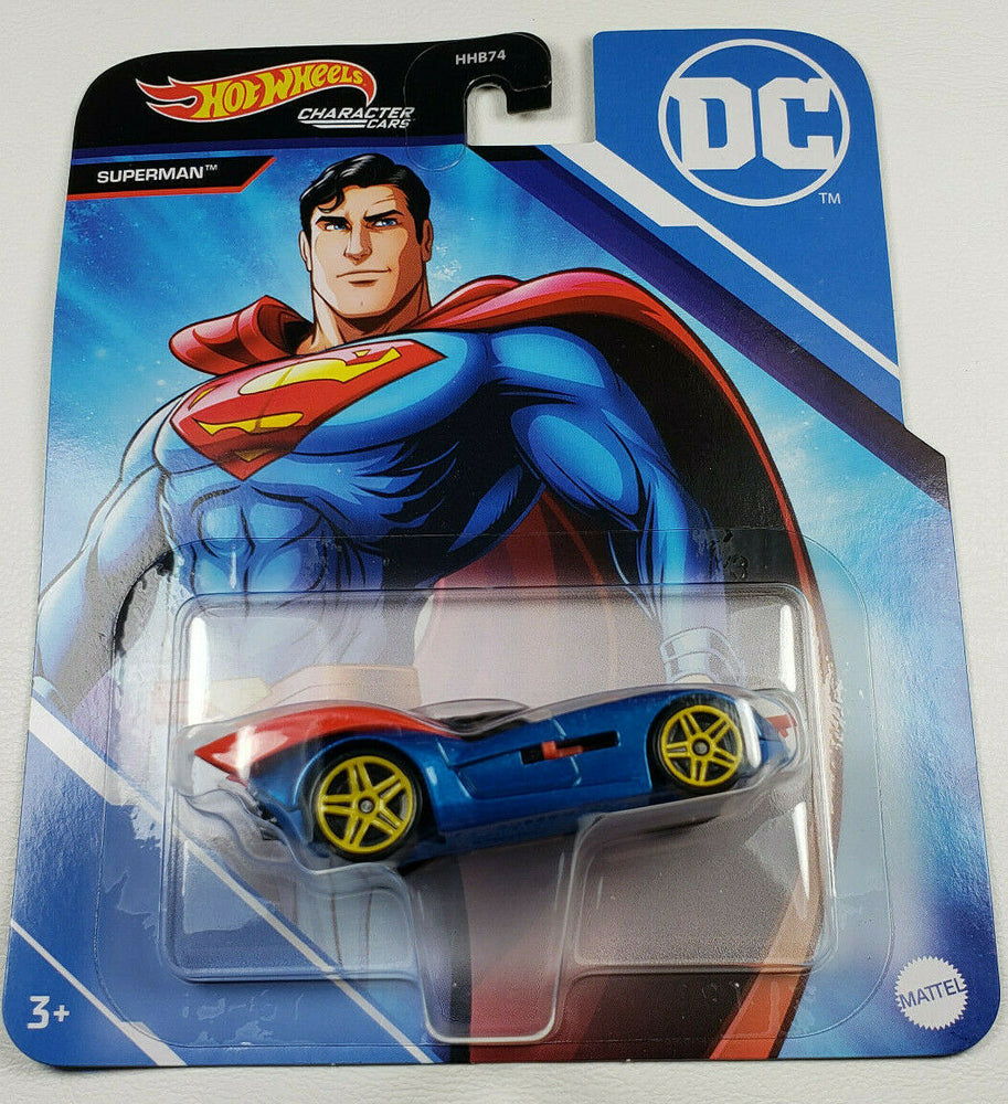 Hot Wheels DC Character Car - Superman