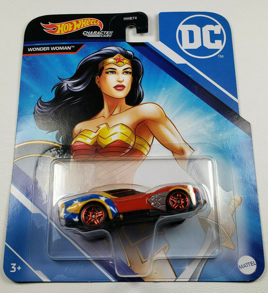 Hot Wheels DC Character Car - Wonder Woman