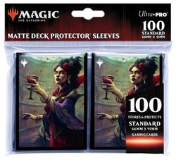 Ultra PRO: Standard 100ct Sleeves - Innistrad Crimson Vow (Henrika, Infernal Seer)