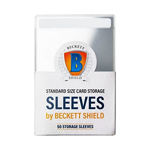 Beckett Shield Sleeves: Thick Card Storage Sleeves