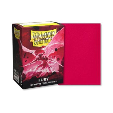 Dragon Shield Dual Matte Standard Sleeves - Fury