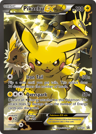 Pikachu EX (XY124) [XY: Black Star Promos]