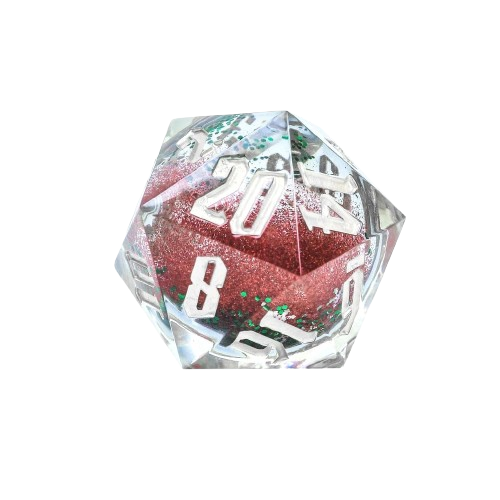 Sirius Dice Holiday Snowglobe D20