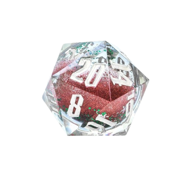 Sirius Dice Holiday Snowglobe D20