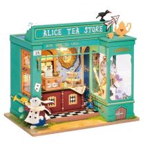 Robotime - Alices Tea Store Miniature Doll House