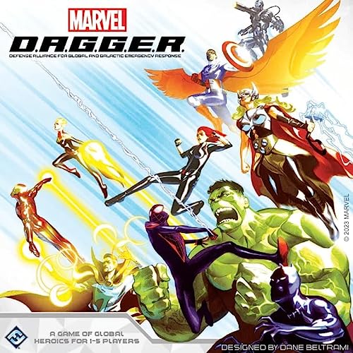 Marvel D.A.G.G.E.R. Cooperative Board Game