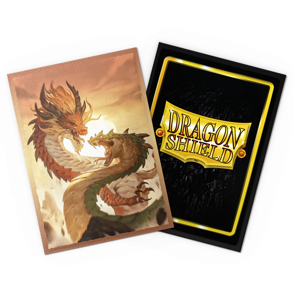 Dragon Shield: Standard Size 100ct Art Sleeves - Wood Snake 2025 (Dual Matte)