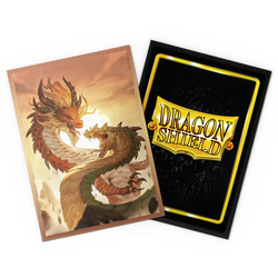 Dragon Shield: Standard Size 100ct Art Sleeves - Wood Snake 2025 (Dual Matte)