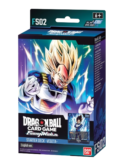 Dragon Ball Super Trading Card Game Fusion World Vegeta Starter Deck FS02