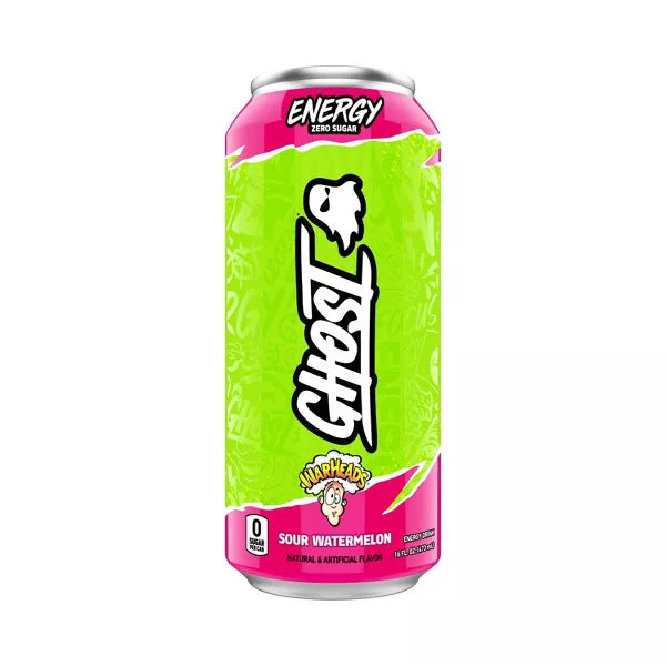 Ghost Energy Warheads Watermelon Energy Drink