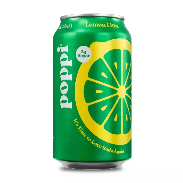 Poppi Lemon Lime Prebiotic Soda