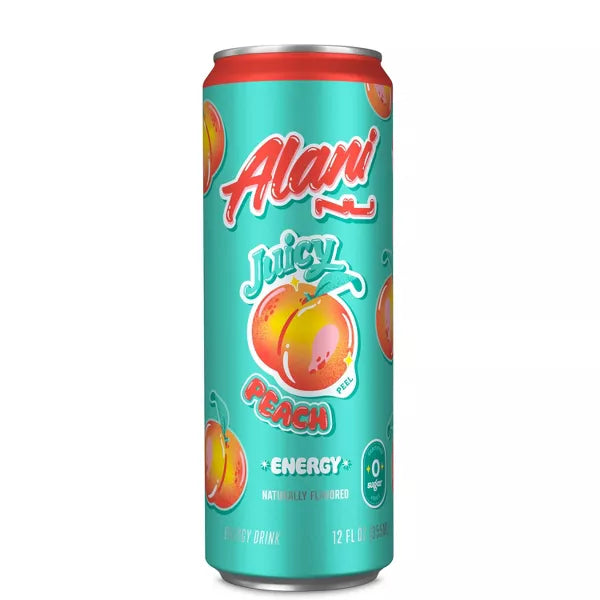 Alani Juicy Peach Energy Drink - 12 fl oz Can