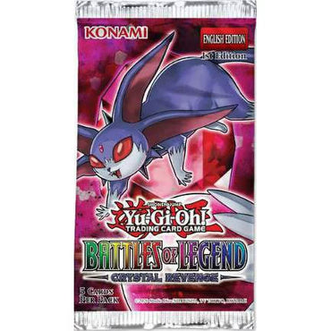 Yu-Gi-Oh Battles of Legend Crystal Revenge Booster