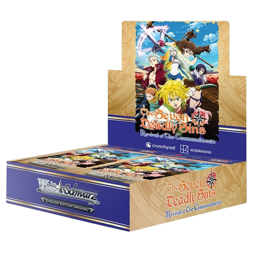 Weiss Schwarz: The Seven Deadly Sins: Revival of the Commandments Booster Display