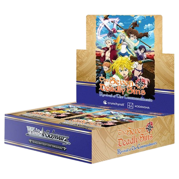 Weiss Schwarz: The Seven Deadly Sins: Revival of the Commandments Booster Display