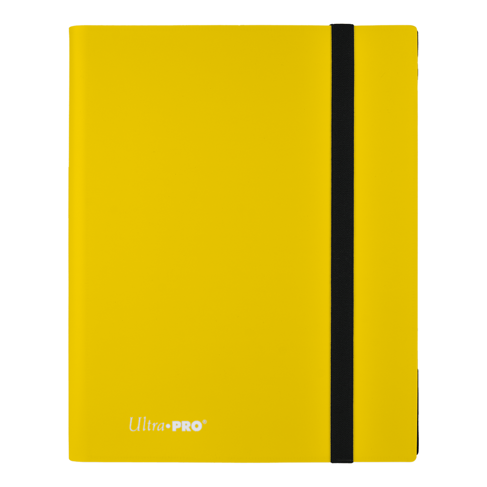 Ultra PRO: 9-Pocket PRO-Binder - Eclipse (Lemon Yellow)