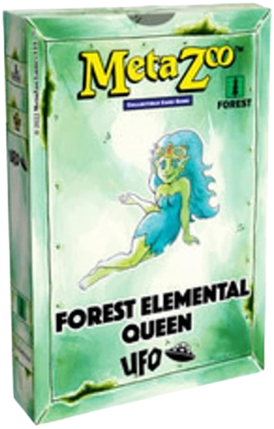 MetaZoo TCG - UFO 1st Edition Theme Deck: Forest Elemental Queen