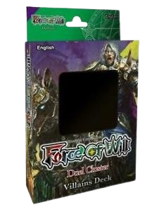 Force of Will - Duel Cluster - Villains Starter Deck