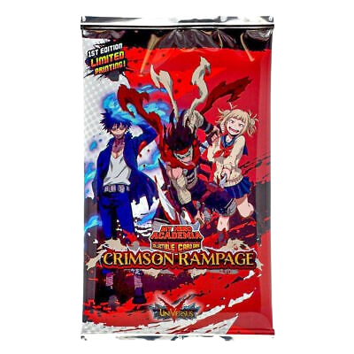 My Hero Academia Series 2 Crimson Rampage Booster Pack