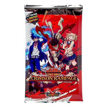 My Hero Academia Series 2 Crimson Rampage Booster Pack