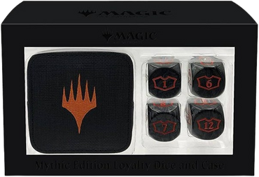 Ultra Pro Mythic Edition Loyalty Dice and Case for Magic: The Gathering