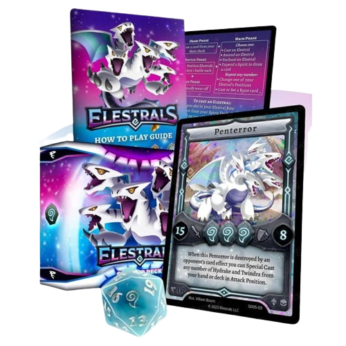 Elestrals: Base Set: Starter Deck: Penterror 1st Edition