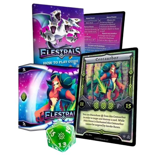 Elestrals: Base Set: Starter Deck: Centaurbor 1st Edition