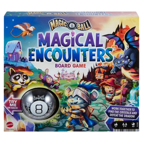 Mattel Games Magic 8 Ball Magical Encounters Board Game