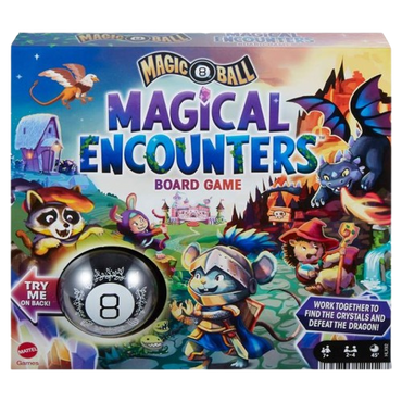 Mattel Games Magic 8 Ball Magical Encounters Board Game