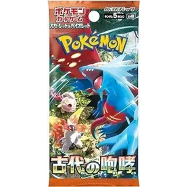 Pokemon TCG: Japanese Ancient Roar sv4K Booster Pack