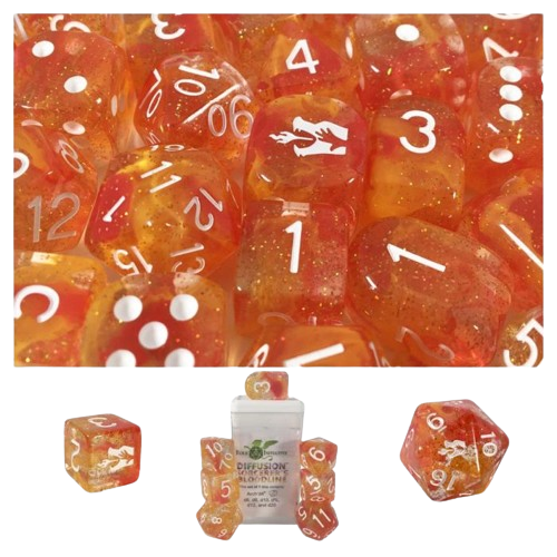 Diffusion: [Honey Lemon] Special Reserve Dice (Set of 7)