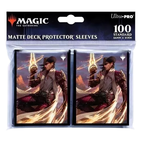 Magic the Gathering: [Matte] Outlaw Junction Deck Sleeves (Key Art 3)