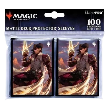 Magic the Gathering: [Matte] Outlaw Junction Deck Sleeves (Key Art 3)