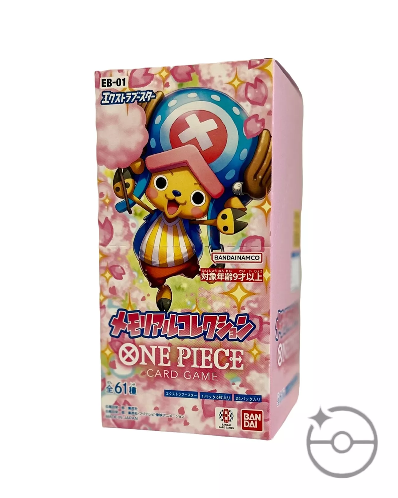 One Piece Extra Booster: Memorial Collection Booster Pack EB-01 (Japanese)